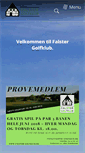 Mobile Screenshot of falster-golfklub.dk